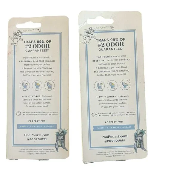 2 Poo-Pourri Before You Go Toliet Spray-  Fresh Air Scent - Picture 2 of 3